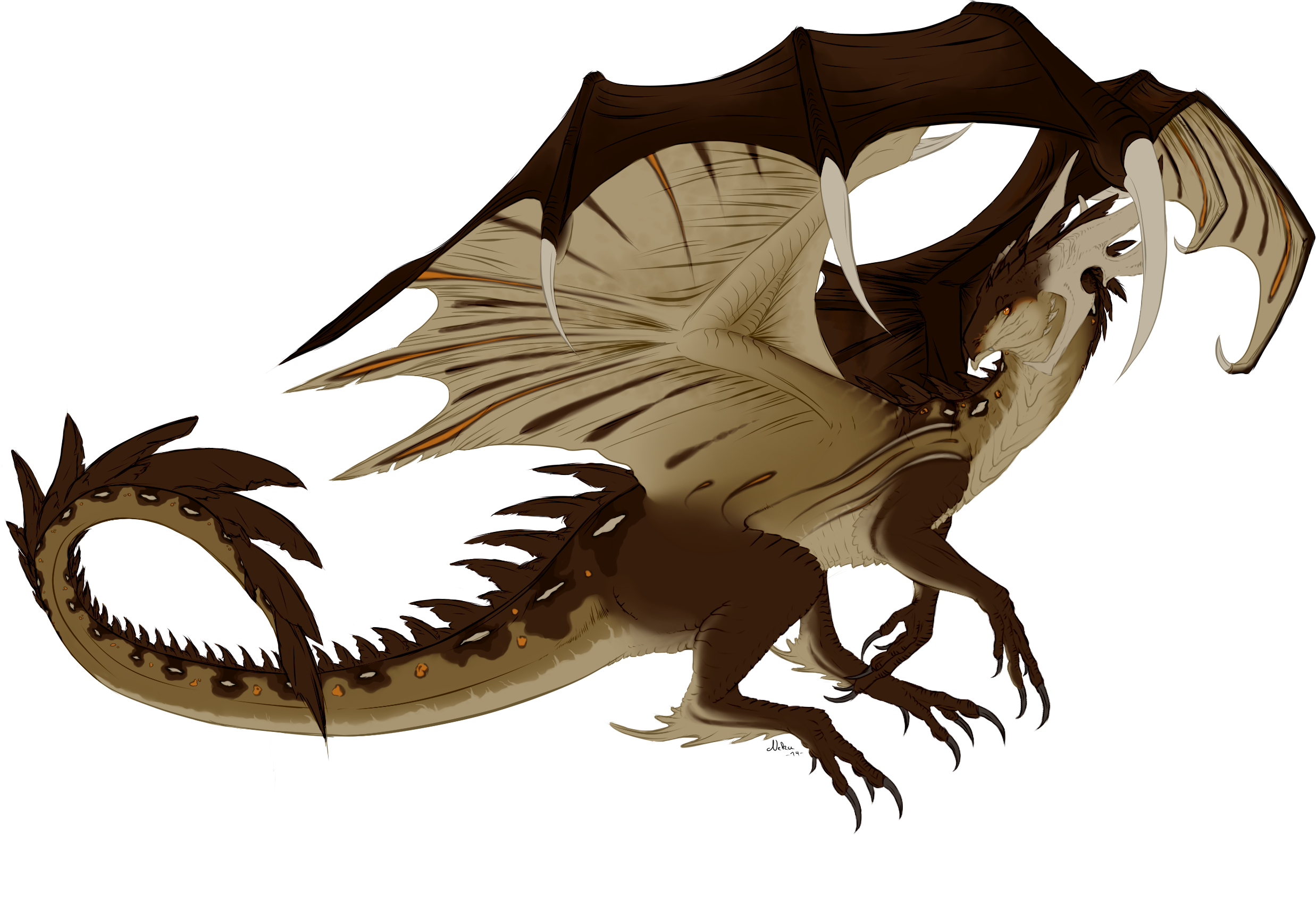 Part 2 By Nekumura-d7ed450 - Dragon Antlers (2475x1707)