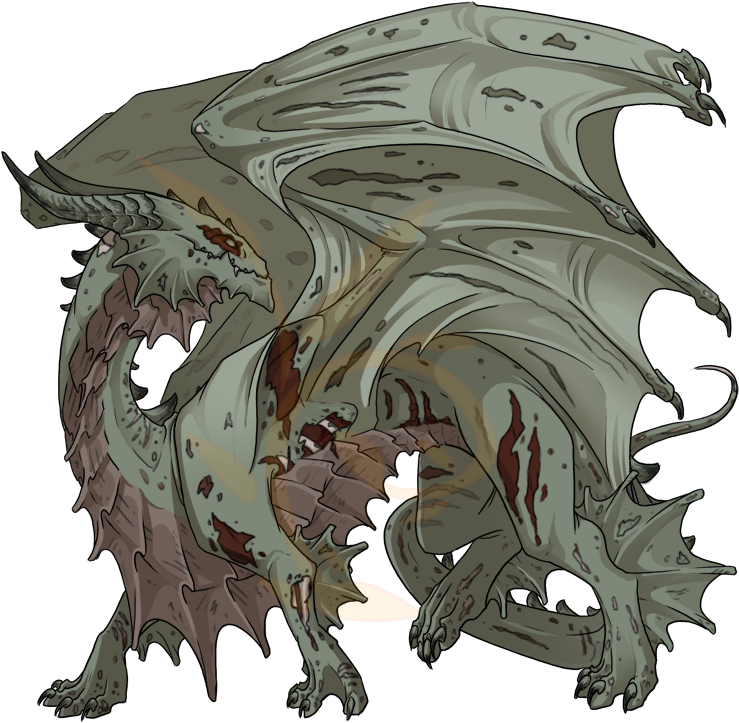 Flight Rising Zombie Skin By Killishandra - Dragon (750x750)