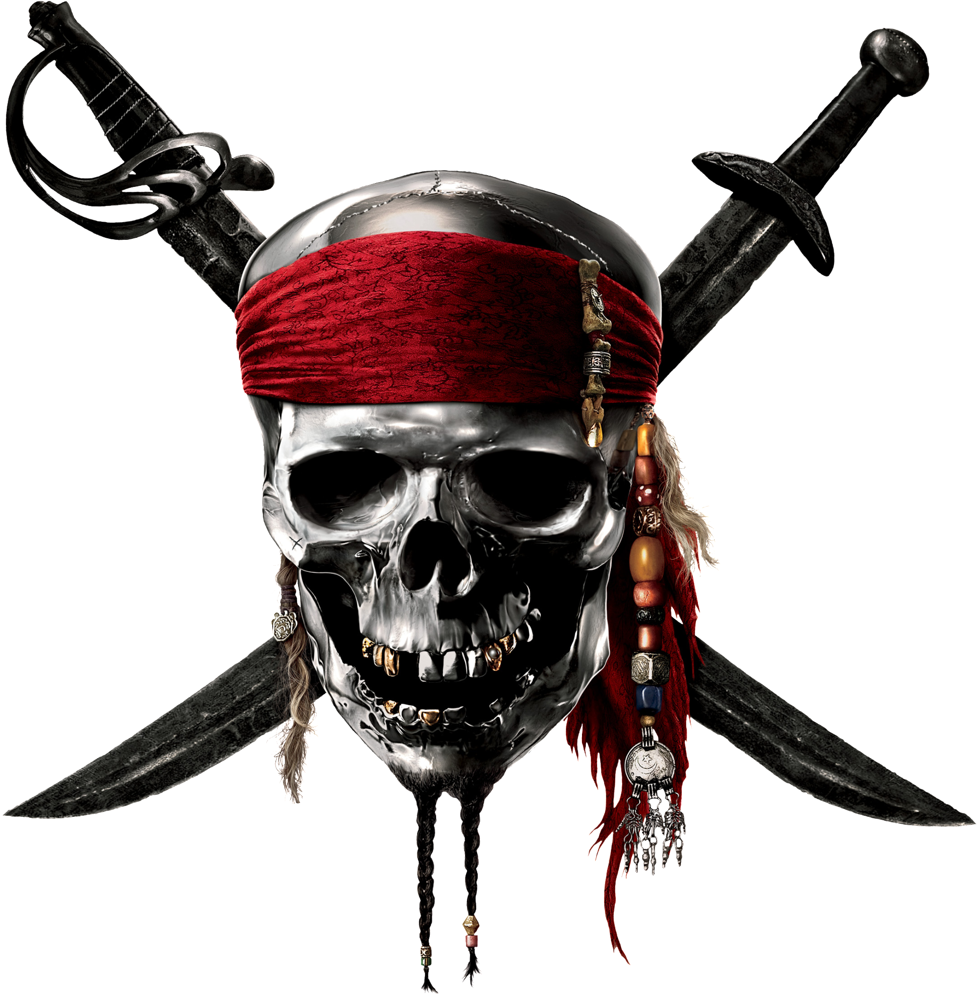 Pirates Of The Caribbean Png Transparent Image - Pirates Of The Caribbean Skull (1996x2048)
