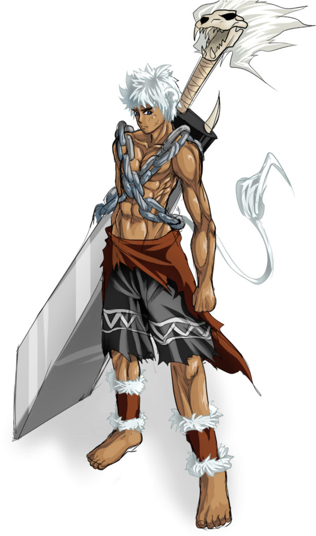 Rierra By Verdeleon - Oc Anime Strong Fighters (738x1082)