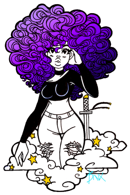 Visual Artist Binx Shares Her Beautiful Dark Twisted - Visual Artist Binx Shares Her Beautiful Dark Twisted (500x686)