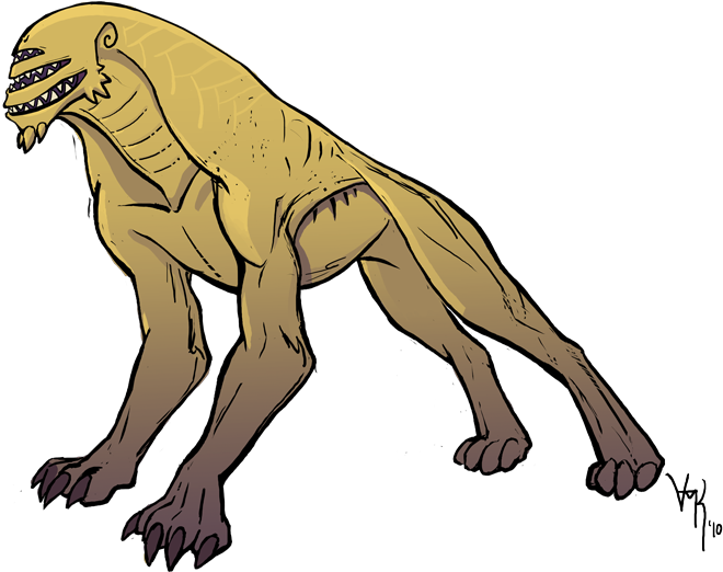 Very Ugly Sphinx By Aazure-dragon - Cartoon (700x584)