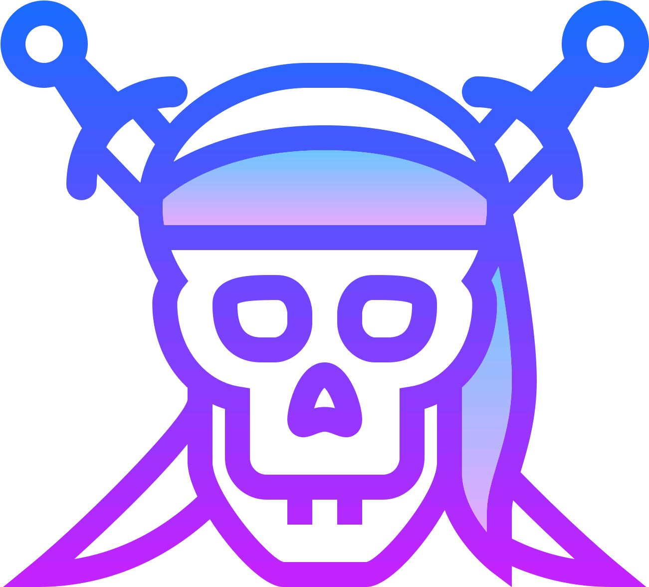 Pirates Of The Caribbean Icon - Pirates Of The Caribbean Logo Png (1600x1600)