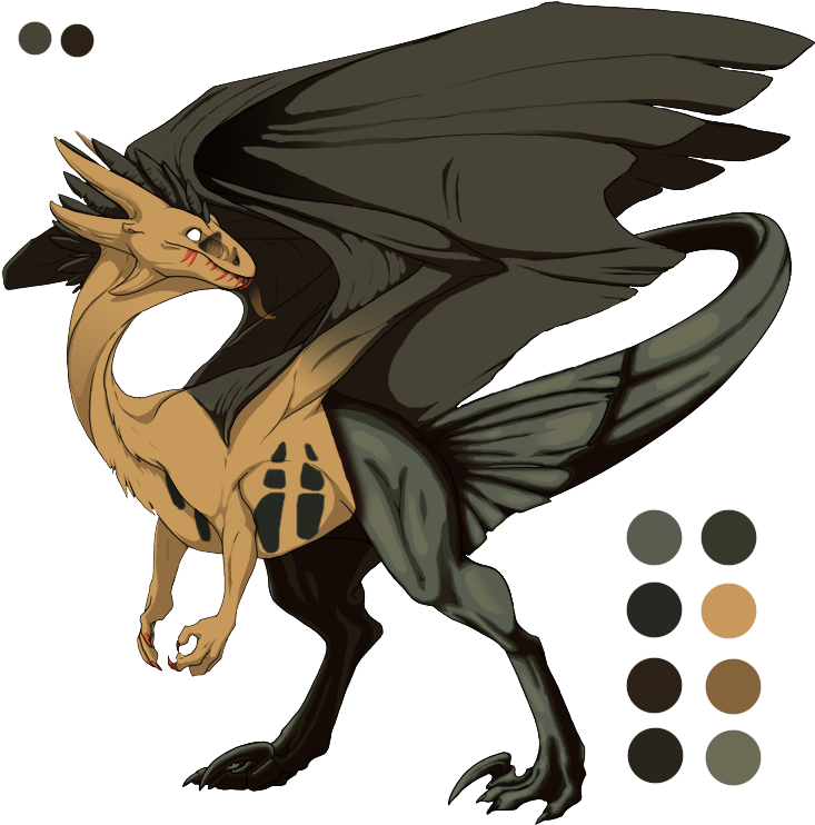 Malevolent Spirit Skin By Universedragon-dahkceb - Flight Rising Accents (750x750)