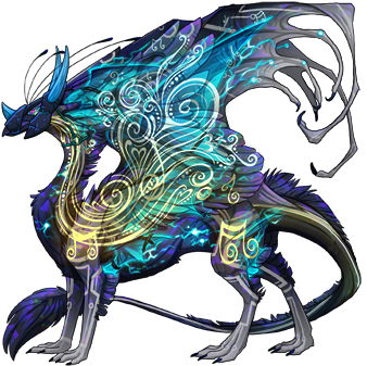 Paranoid Android Skins And Accents Flight Rising - Dragon (350x350)