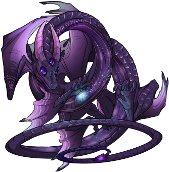 Arcaneskin Spiral M Dragon Elements Friendly By Vvanderingspirit-d7xybd3 - Flight Rising Arcane Dragon (350x350)