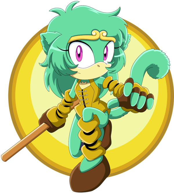 Nova The Monkey By Noble-maiden - Sonic The Hedgehog (600x669)