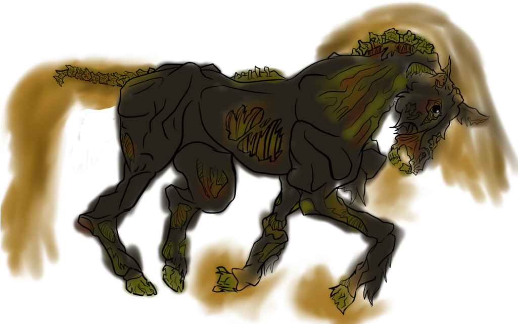 Black Horse Of Apocalypse Practice Sketch By Back Off - Art (1024x707)