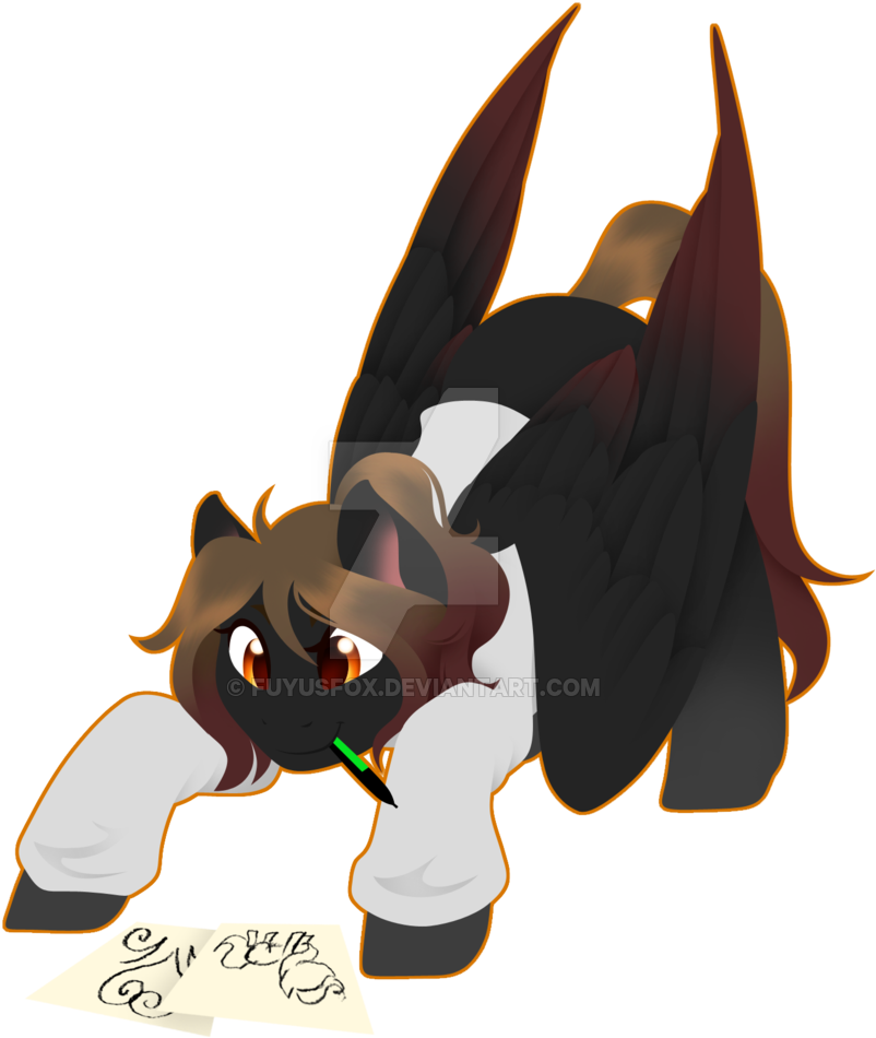 Sketch By Fuyusfox Commission - Cartoon (1024x1066)