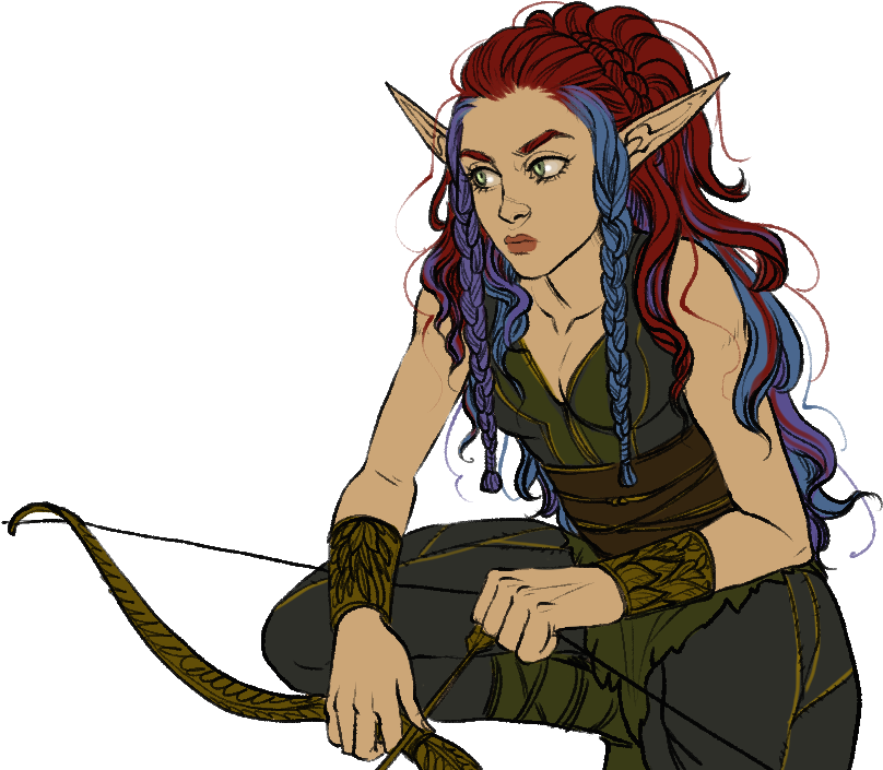 Mini Sketch Kleio Astraia By Blackbirdink - Illustration (900x705)