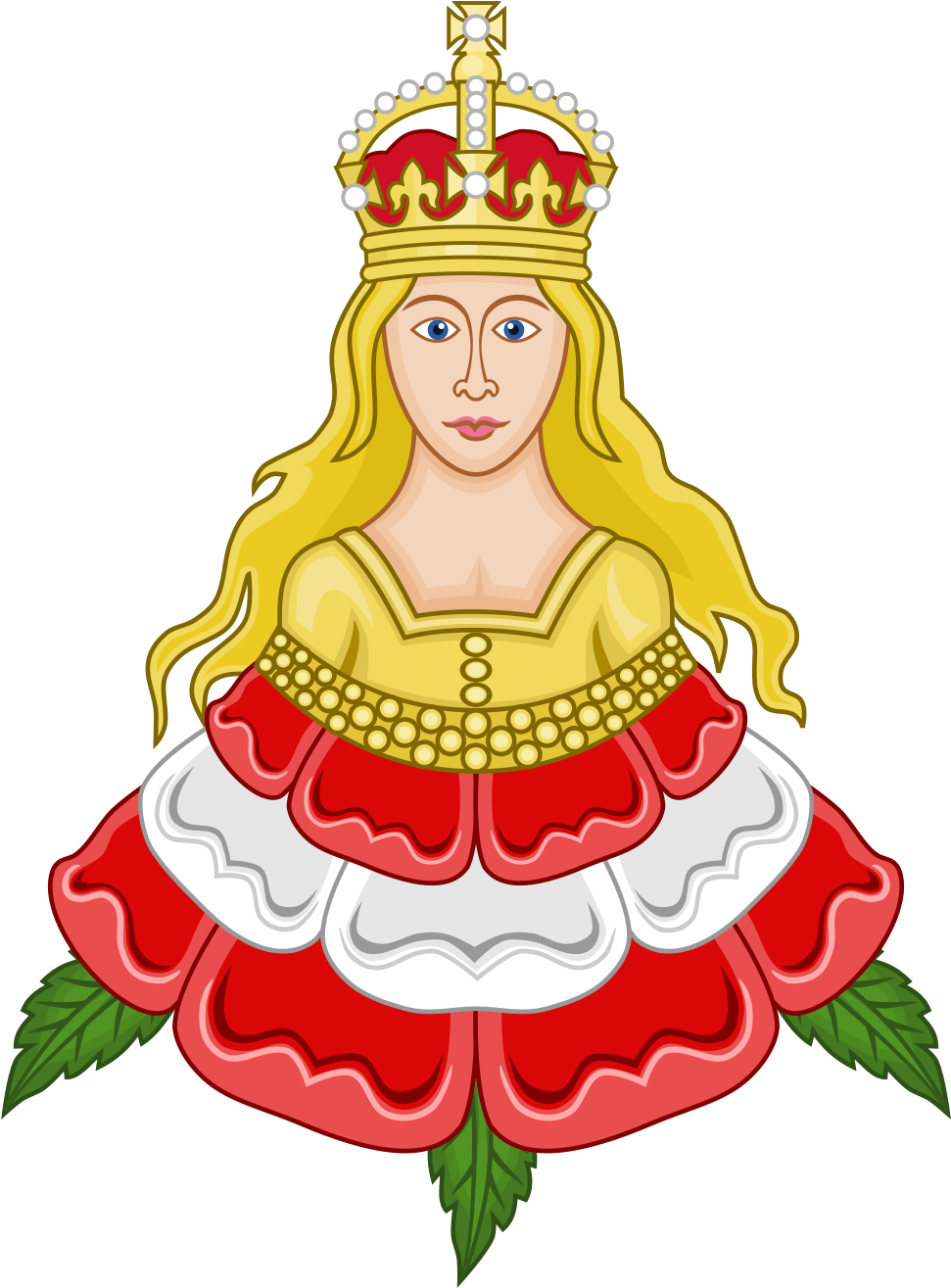 Open - Catherine Parr's Family Crest (1000x1318)