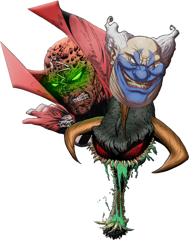 Spawn Clown Png (800x1001)