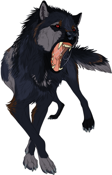 Mercy By Lambsbread On Deviantart - Deviantart Anime Wolf (394x605)