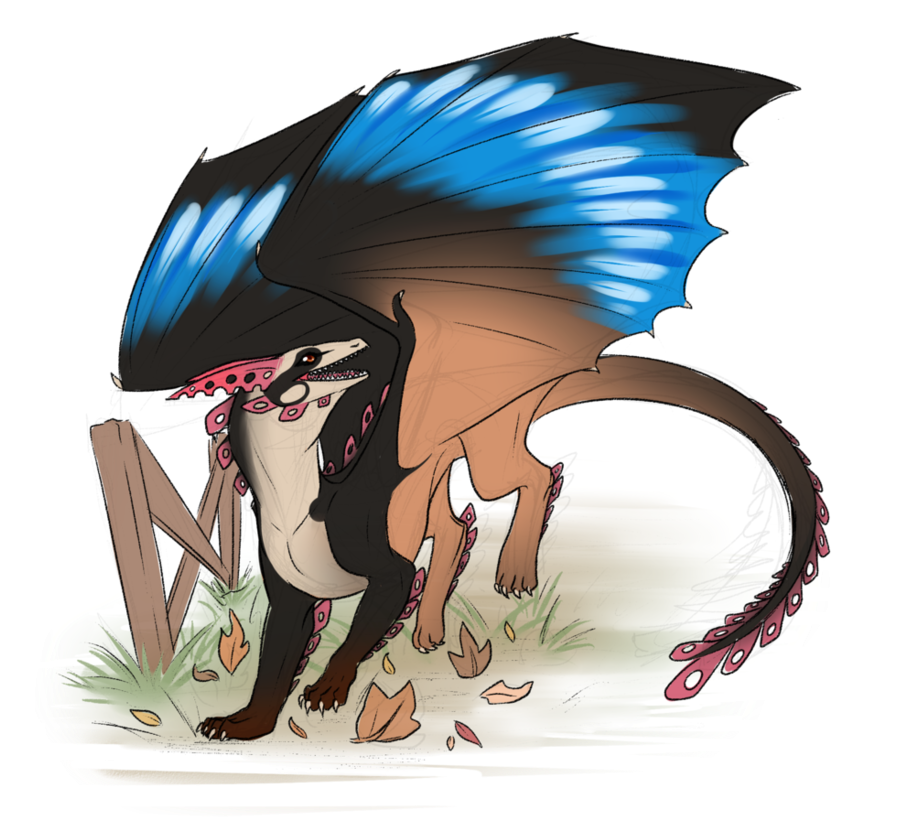 In The Leaves - Sketch (937x852)