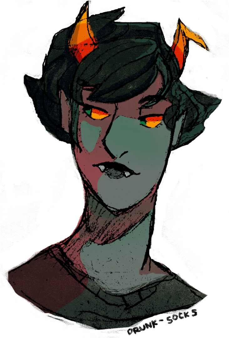 Kanaya Sketch By Drunk-socks - Illustration (730x1094)