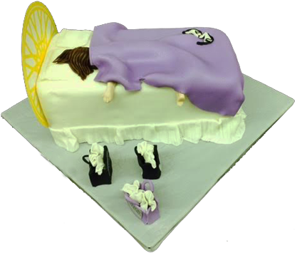40th Birthday Cake - Fondant (432x360)