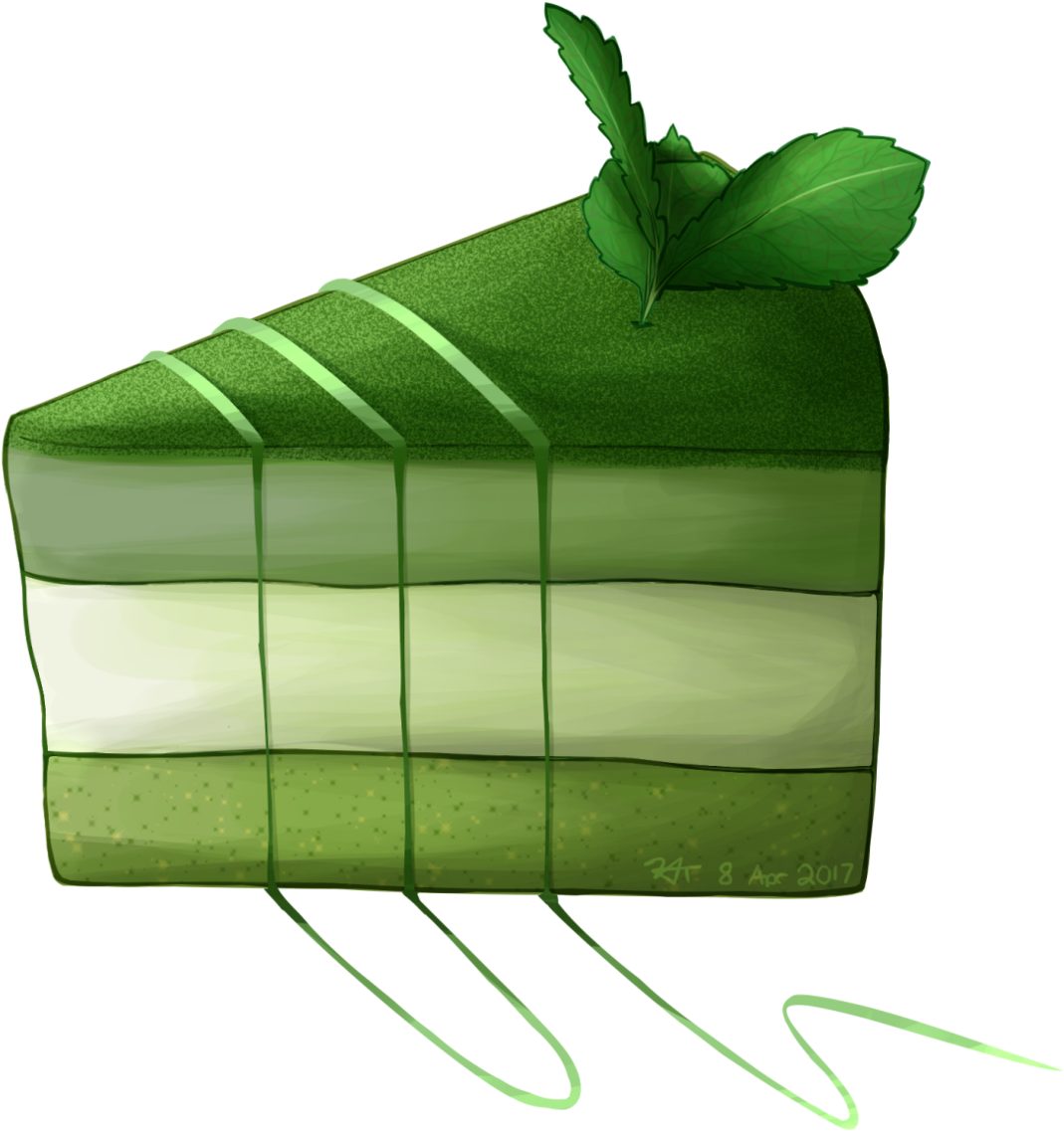 My Art Cake Cake Series Green Matcha White Chocolate - Matcha (1280x1280)