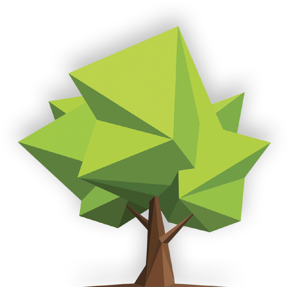 The Vision - Stylized Tree 3d Low Poly (949x941)