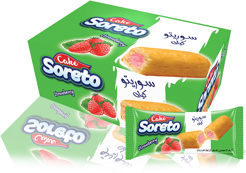 Soreto Cake Strawberry - Convenience Food (1200x800)