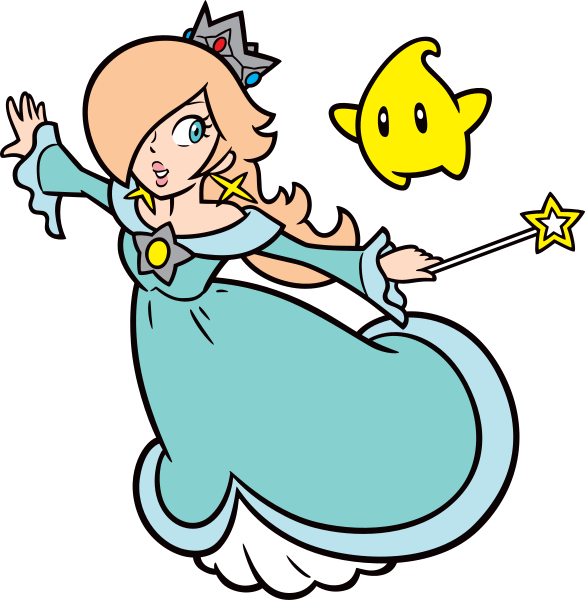 Rosalina, The Maiden Of The Stars, Can Join Mario And - Rosalina Artwork (585x600)