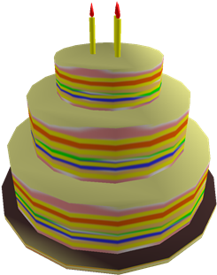 Regular Vanilla Cake - Birthday Cake (420x420)