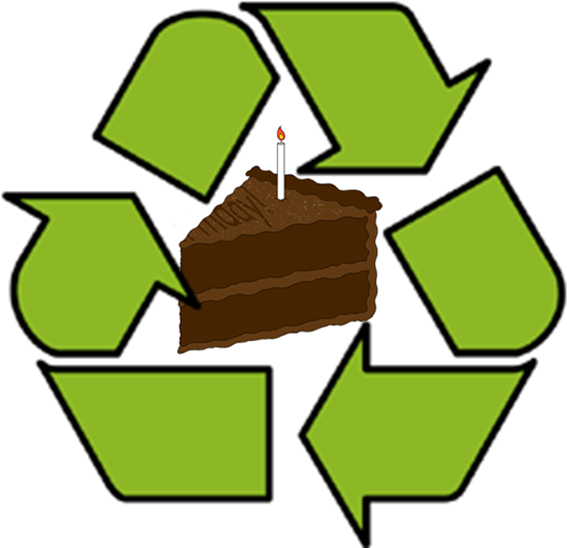 1 - - Recycling Logo Design Png (587x555)