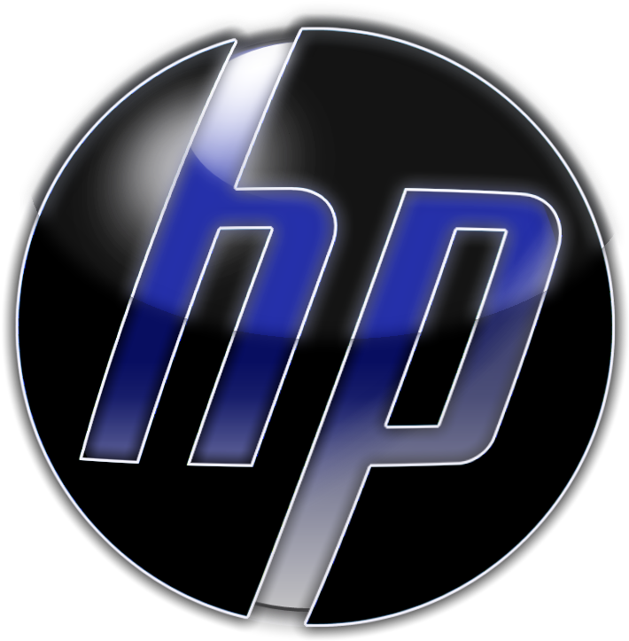 New Hp Logo 2 By Wretched Stare - Hp Png Logo (895x846)