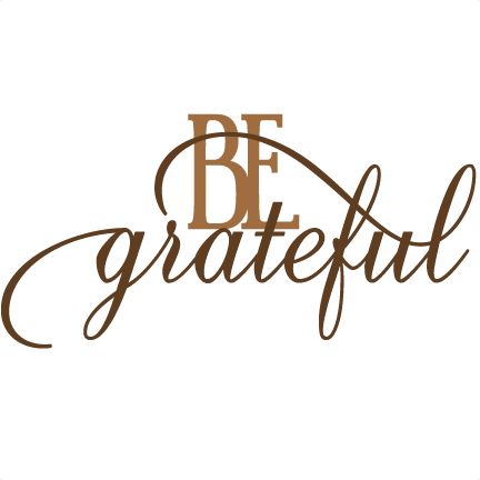Thanksgiving Sayings Clipart - Thankful Clip Art (432x432)