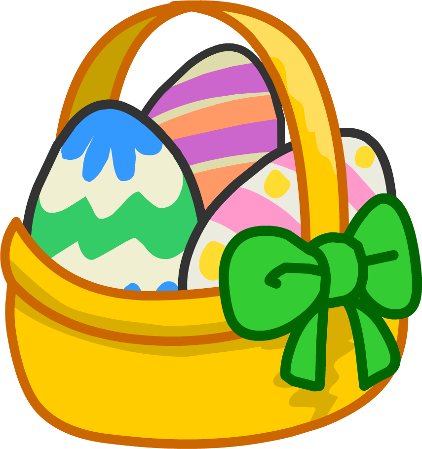 Easter Egg Images Pics - Easter Egg Basket Cartoon (855x910)