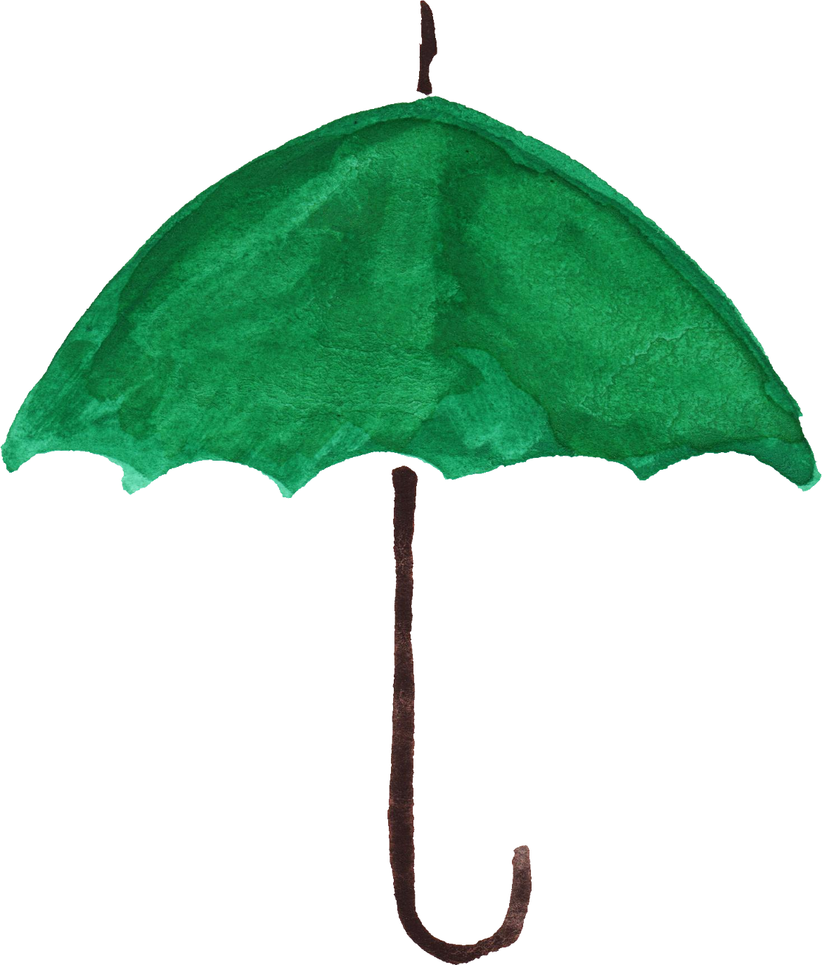 Free Download - Watercolor Umbrella (1169x1372)