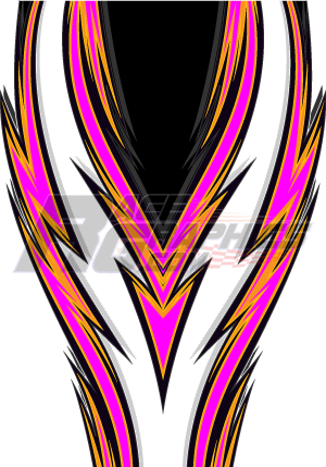 Submission 3 Black Orange Vinyl Wrap - Submission 3 Black Orange Vinyl Wrap (300x429)