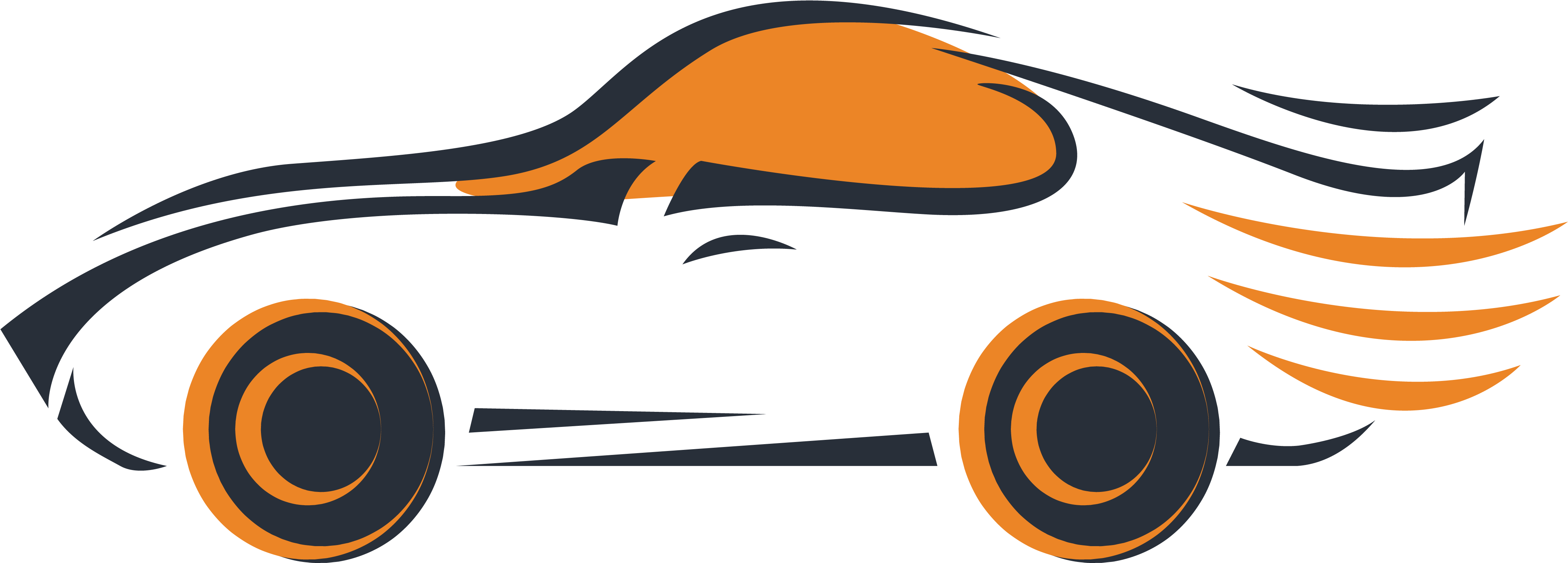Sports Car Logo - Car Logo Orange Png (4583x3750)
