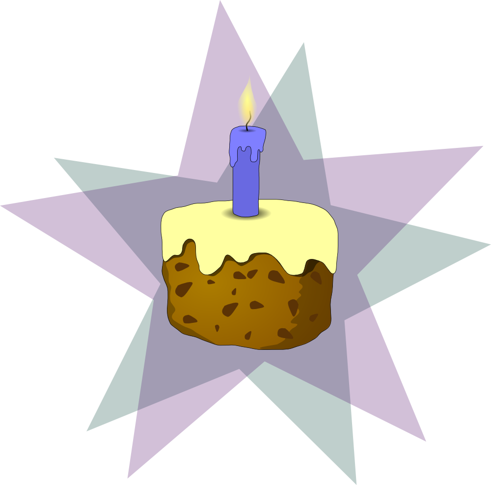Cake And Candle - Cake Animated Gif Candles Png (1000x987)
