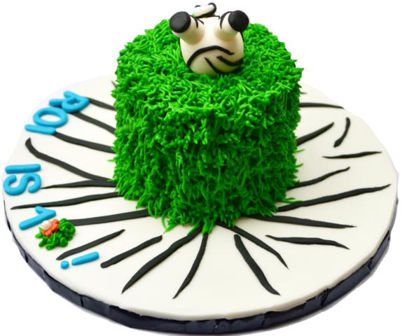 Zebra Into The Cake Cake, With Animal Cupcakes For - Birthday Cake (600x592)