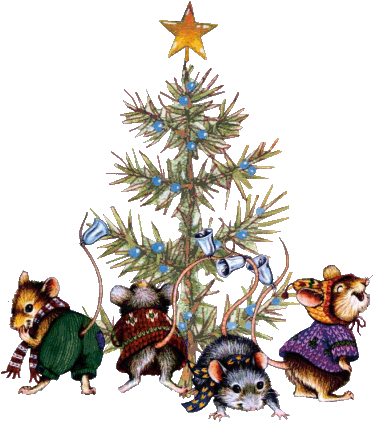 Christmas Gif - Christmas Tree (400x430)