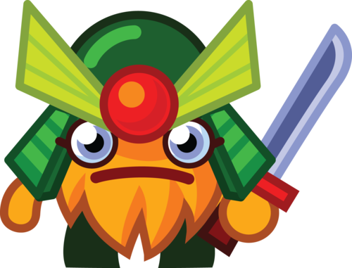 Ninja Moshlings - Chop Chop Moshi Monsters (500x381)
