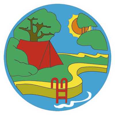 Camping Playa América - Illustration (400x398)