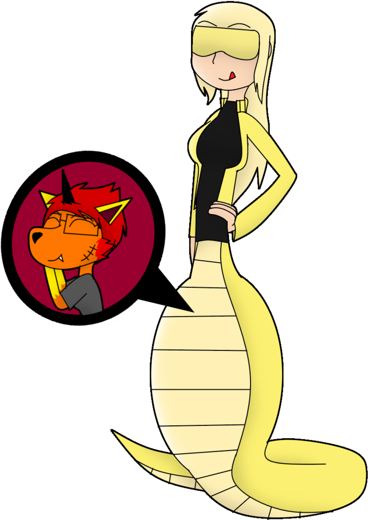 [cm] Naga Cyber Diva Ate Lexicon By Girlsvoreboys - Cartoon (754x1060)