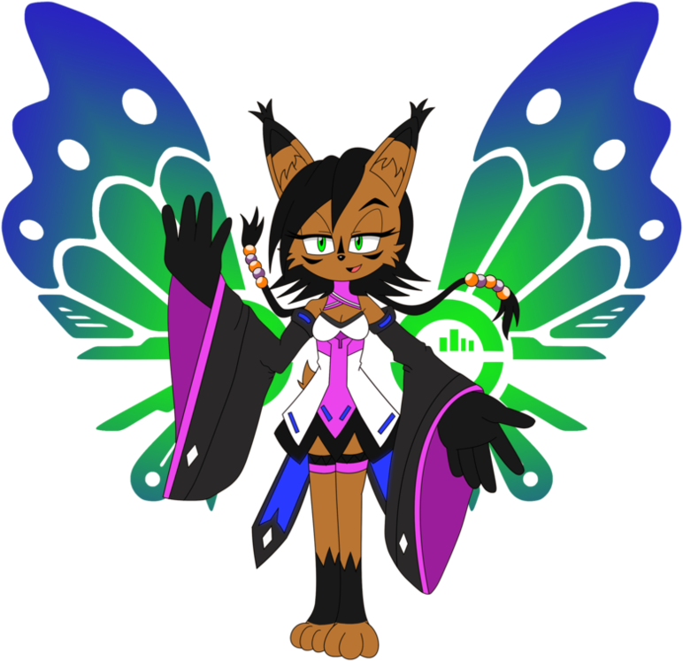 Diva Nicole With Digital Wings Modified By Mastereni2009 - Sleeve (1012x789)