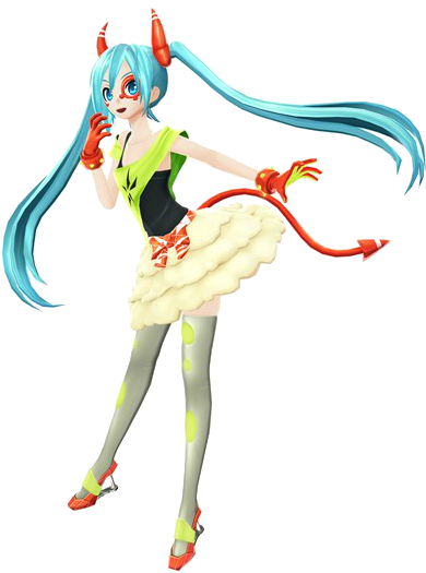 Project Diva X Module Demonstar Render By K0k0r039 - Project Diva X Modules (600x600)