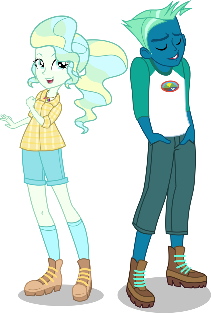 [au] Vapor Trail And Sky Stinger By Limedazzle - Human Sky Stinger And Vapor Trail (734x1089)