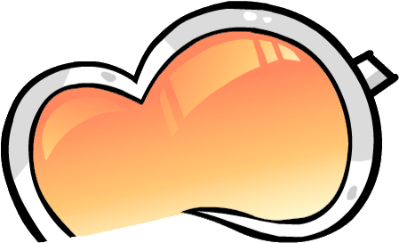 Sunset Diva Glasses Cutout By Mc25 - Heart (512x345)