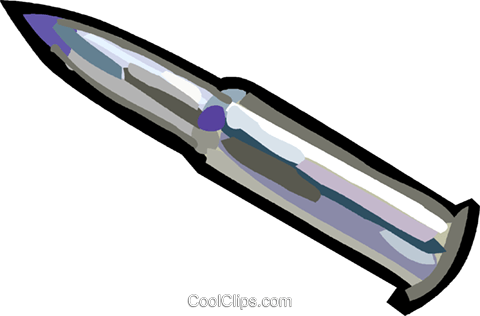 Bullet Royalty Free Vector Clip Art Illustration - Bullet Royalty Free Vector Clip Art Illustration (480x316)