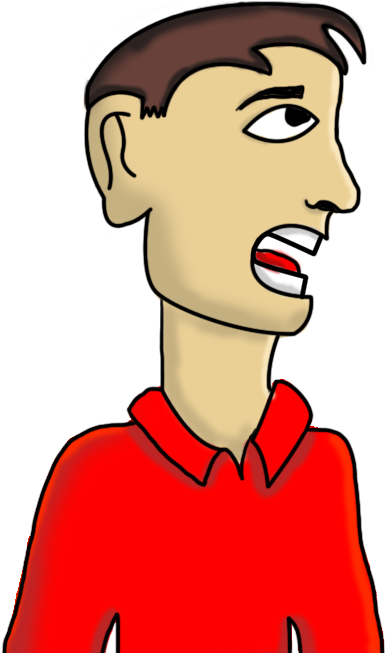 Cartoon Man's Portrait By Sepehrborji - Cartoon Mans (450x652)