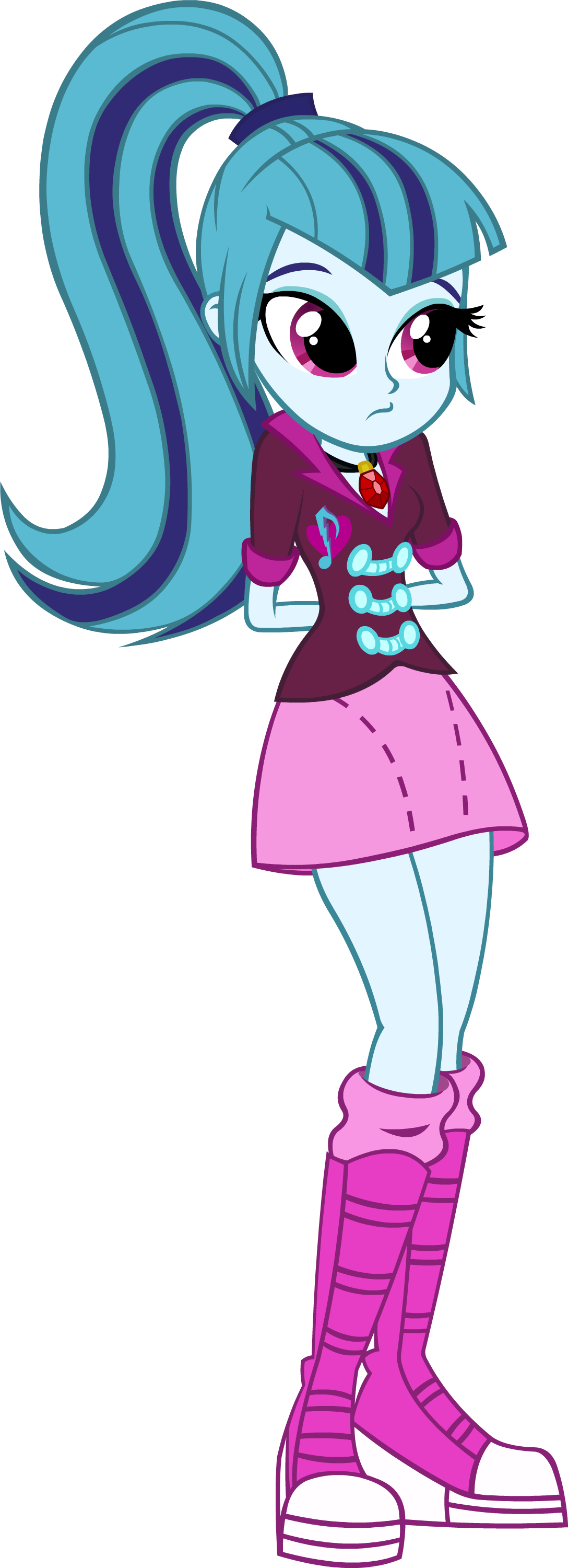 Sonata Dusk - Mlp Eg Sonata Dusk (1088x3000)