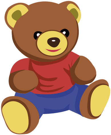 Cartoon Teddy Bear - Toy Png Vector (512x512)