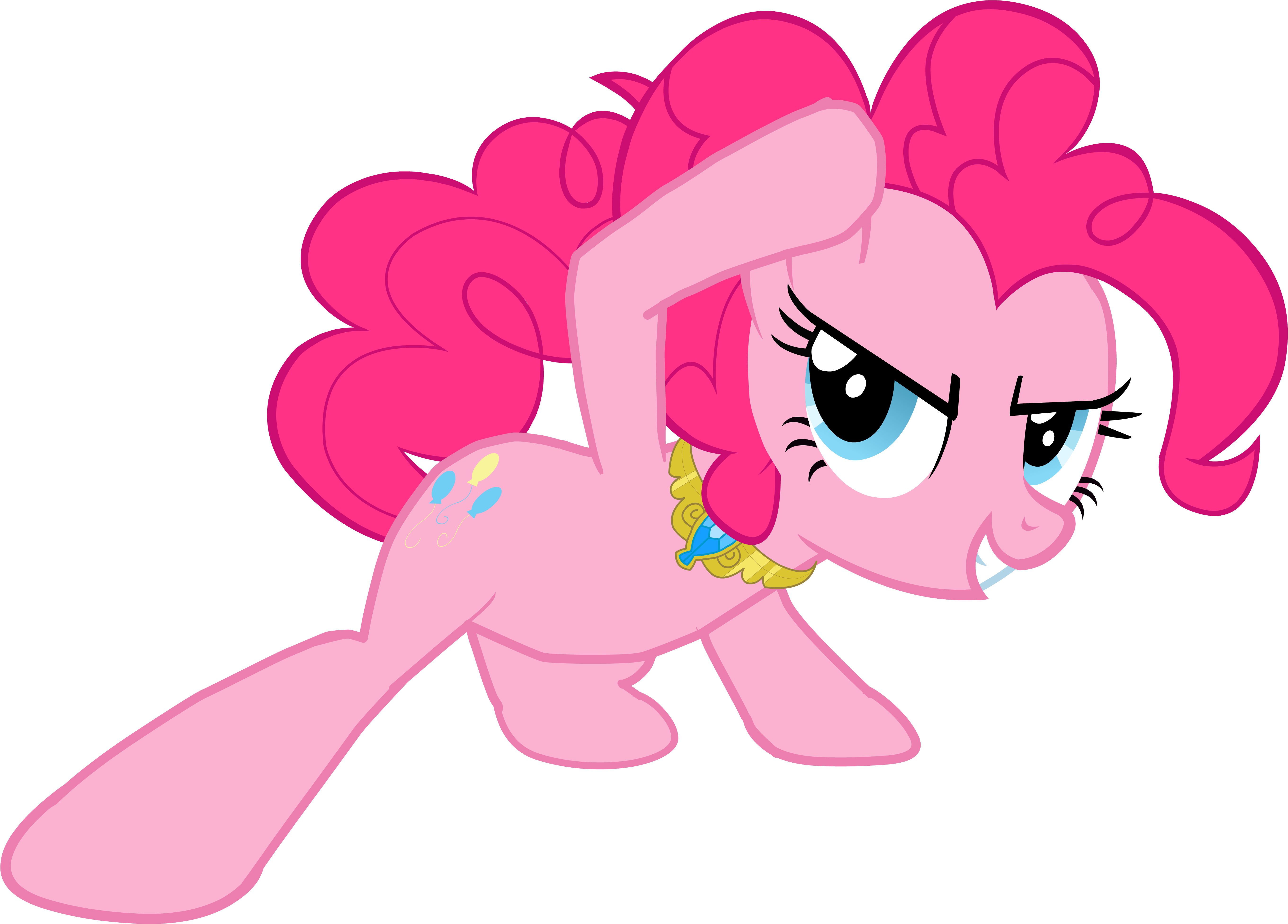 Mlp Pinkie Pie Powersliding Vector Laughter By Ramseybrony17 - Pinkie Pie Element Of Laughter (5646x3951)