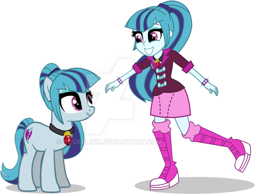 Sonata Dusk Pony And Human By Rogerlink - Pony (1024x692)