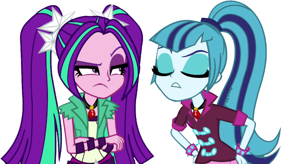 Aria Blaze/sonata Dusk By On Deviantart - My Little Pony Equestria Girls Rarity (1024x571)