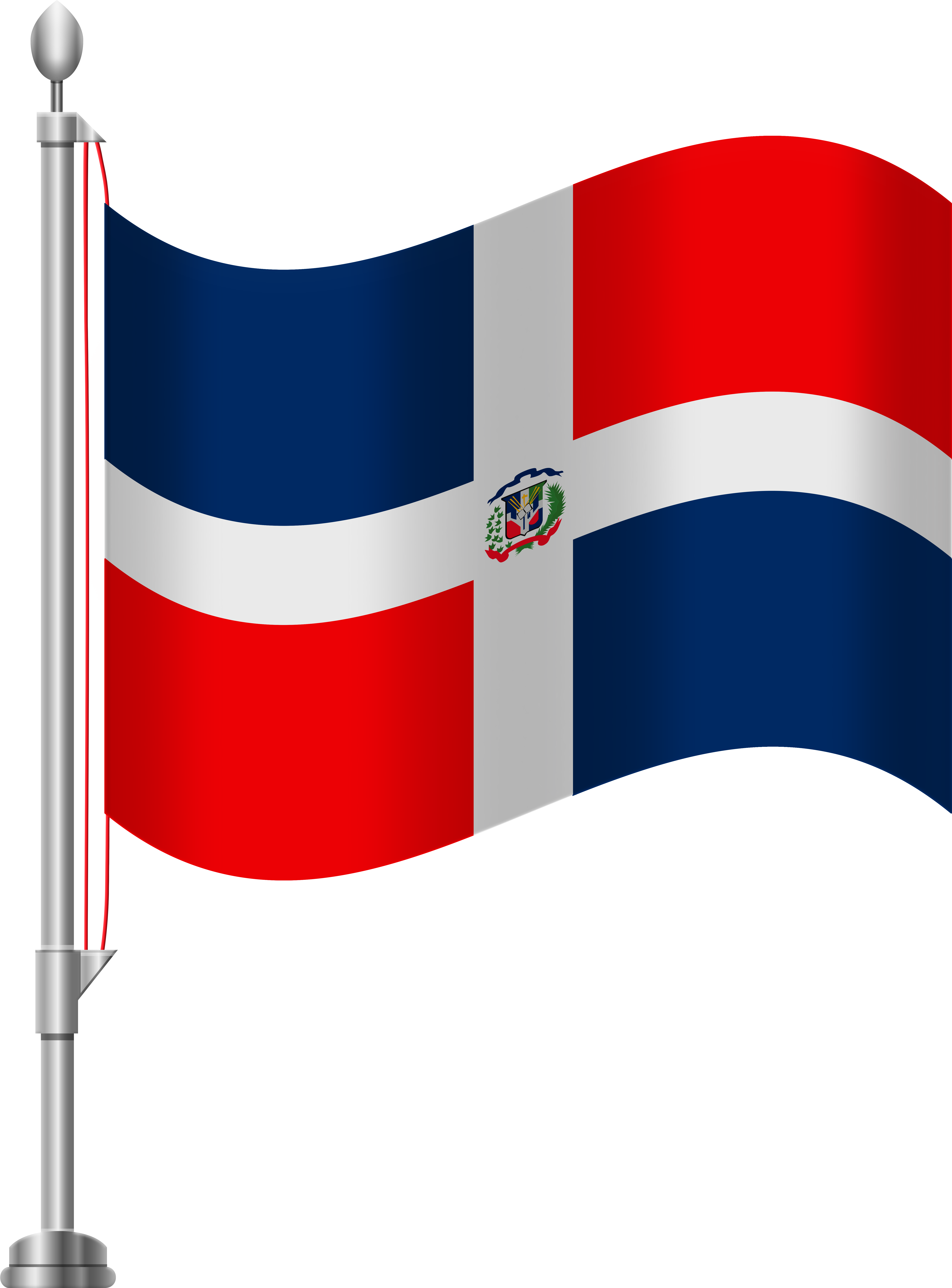 Dominican Republic Flag Png Clip Art - Dominican Republic Flag Png Clip Art (6141x8000)